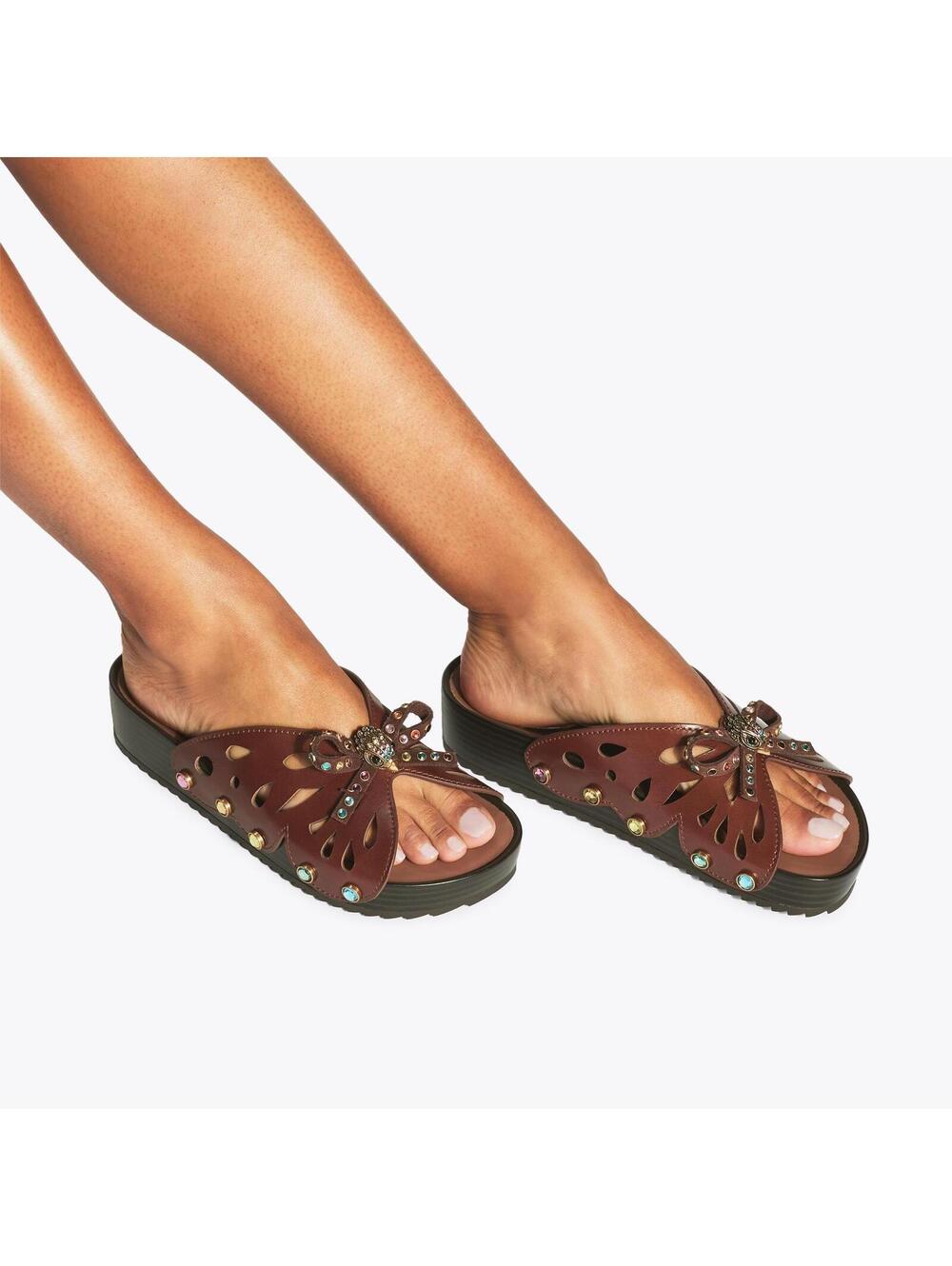 Kurt Geiger Boho Butterfly Flat Brown EU 37 / US 6.5
